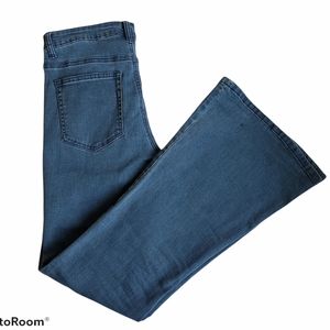 Sadie & Sage Flare Blue Jeans